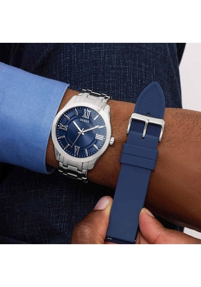 Guess Gugw1008g1 Erkek Kol Saati Metalik Gri