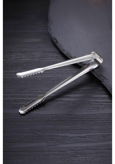6 Adet Çelik 21 Cm. Buz Ve Şeker Maşası Mt129-6 Çok Renkli