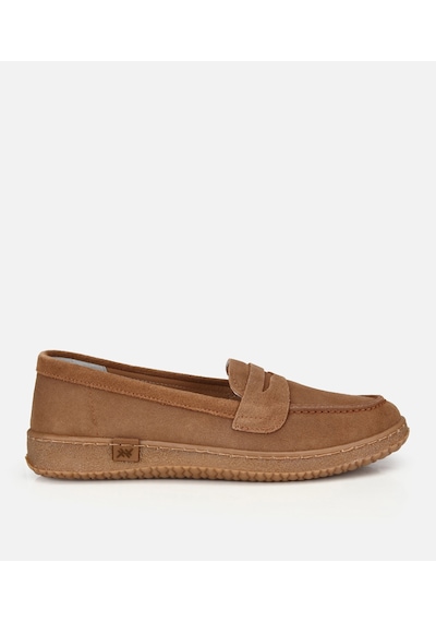 Hotiç Kadın Süet Deri Taba Yumuşak Tabanlı Günlük Loafer 01ayh320560a340 01ayh320560a340