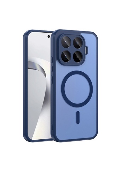 Xiaomi 17t Pro Kılıf M-safe Şarj Özellikli Zore Babet Kapak Xiaomi 17t Pro Zore - Lacivert