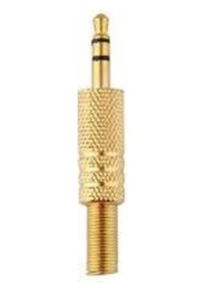 Gold Stereo Jack 3.5 Mm Aux Jack Gold Aux Jack Kulaklık Erkek Jack Mikrofon Jack