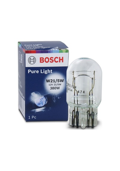 Bulb 1pcs 12v 21/5w W21/5w Pure Lıght 1987302252