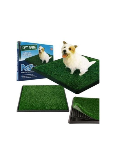 Pet Zoom Petzoom Pet Park Köpek Tuvalet Eğitim Parkı Büyük, 64cm X 51cm X 3.8cm Pet Park