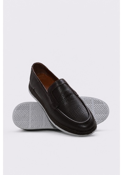 Fast Step Hakiki Deri Erkek Casual Ayakkabı 628ma026-2 Kahve