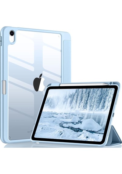 Apple Uyumlu iPad, Air 11inç M2 2024 Kılıf Grafiti Şeffaf Kalem Bölmeli A2902 A2903 A2904