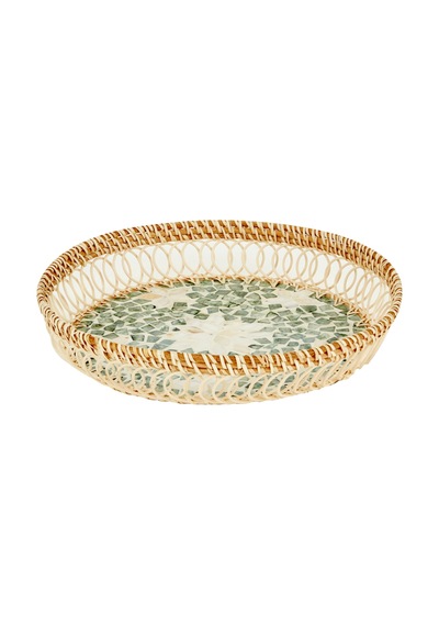 Karaca Home Katie Dekoratif Tepsi 36x36x7 Cm 153.09.01.5242