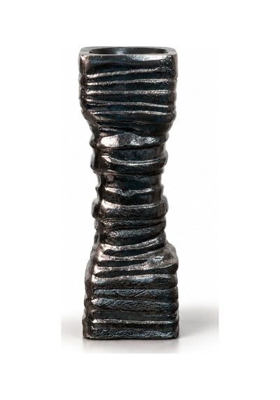 Mikasa Moor Gümüş Sütun Mumluk 11x31cm