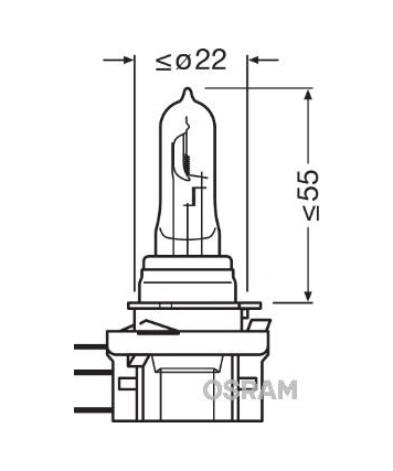 12v Ampul H15 15/55w Çift Flaman Far Ve Sis Ampulü