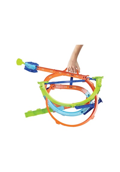 Hot Wheels Bumerang Çemberli Yarış Pisti Htk16 Şeffaf