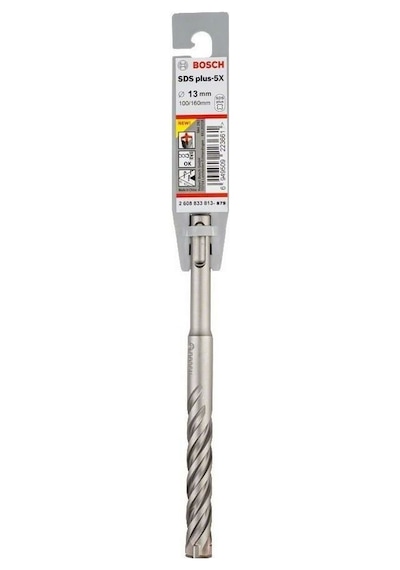 Bosch SDS-Plus 5X 13x160 mm Kırıcı Delici Matkap Ucu - 2608833813