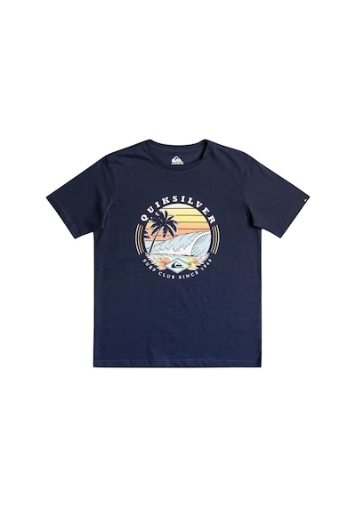 Quiksilver Qs Surf Club Erkek Çocuk Tişört Lacivert
