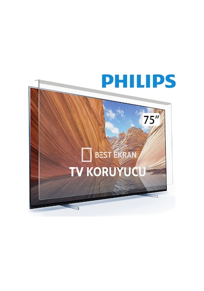 Philips 75mled950 Tv Ekran Koruyucu - Philips 75" İnç 190 Ekran Titan Os 75mled950/12