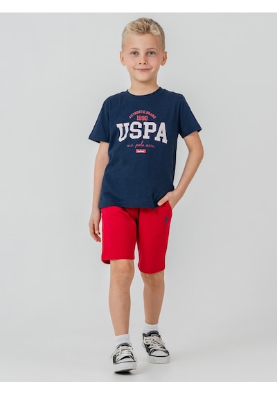 U.S. Polo Assn. U.s. Polo Assn Kids 4-7 Yaş Takım - Mavi Koyu İndigo