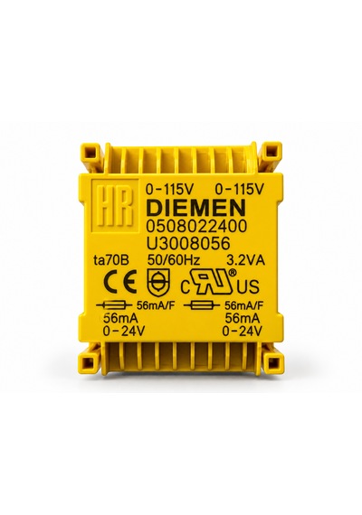 Hr Diemen U3008056 0508022400 Trafo 3,2va 230v/115v 2x24v