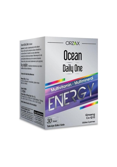 Ocean Daily One Energy Multivitamin - Multimineral 30 Tablet