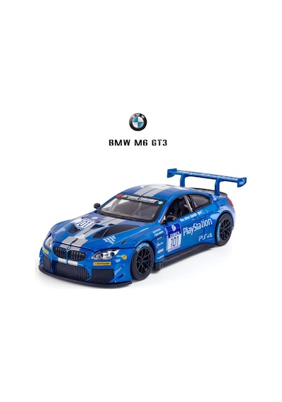 1:24 Bmw M4 Dtm Alaşım Spor Araba Diecasts Metal Oyuncak Araç