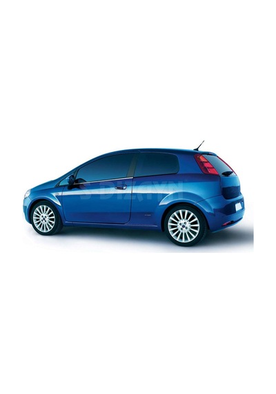 S-Dizayn Fiat Grande Punto Krom Cam Çıtası 2 Prç 2006-2018
