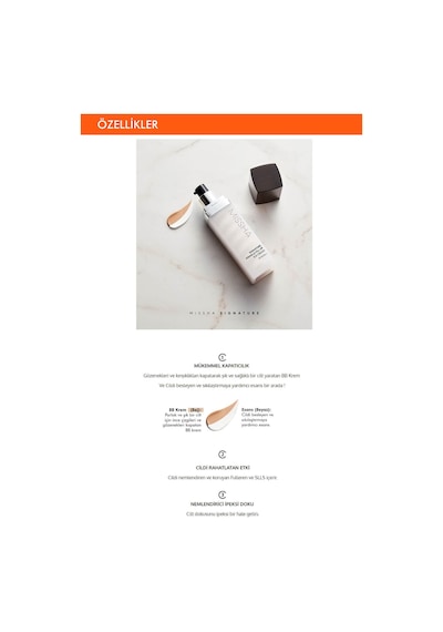 Missha Signature Wrinkle Fill-up BB Cream SPF37PA++ Gözenekleri ve İnce Çizgileri Kapatan BB Krem 44 G No.23