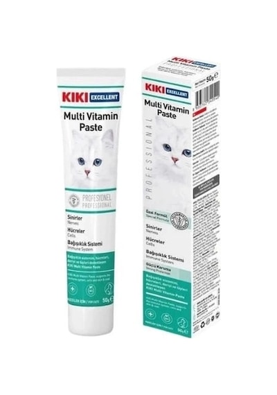 Kiki Excellent Kedi Multi Vitamin Malt Macunu 100 Gr