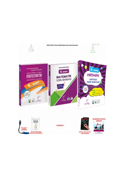 Karekök 6. Sınıf Matematik Konu Anlatımı Soru 3 Kitap Seti