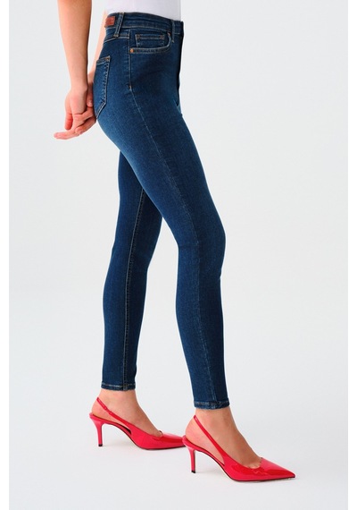 Loft Natalie Minael Kadın Jean Pantolon Lf2037056 Lacivert