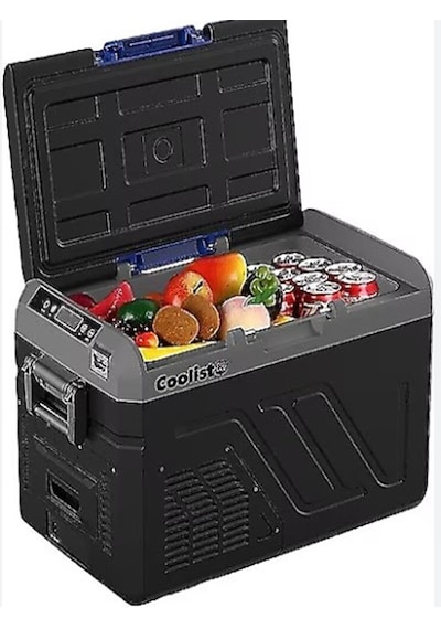 Coolist Clk25 12-24 V 25 Lt Kompresörlü Araç Buzdolabı Antrasit - Siyah