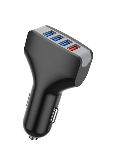Tr Hızlı Şarj Adaptörü 4 Port Çift Usb Araç Çakmaklık Şarj C20