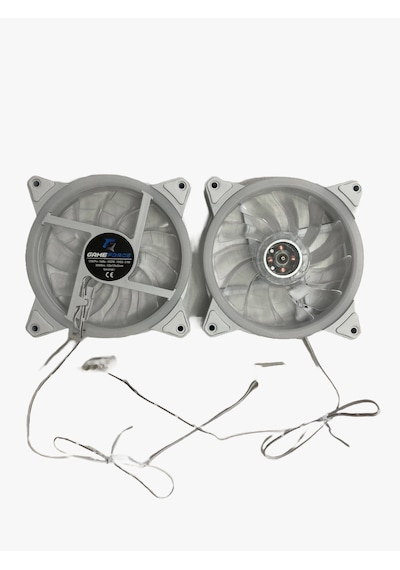 Gameforce Beyaz 7r Pro Seri 4 Lüset Rainbow Işıklı Sessiz 120mm