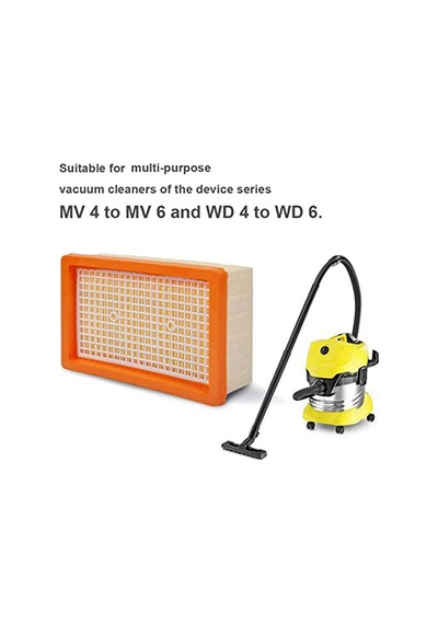 Karcher Mv4, Mv5, Mv6, Wd4, Wd5, Wd6 İçin Filtre Toz Torbaları Karcher Wd4000 İla Wd5999 İçin Yedek Torba Parça 2.863-006.0