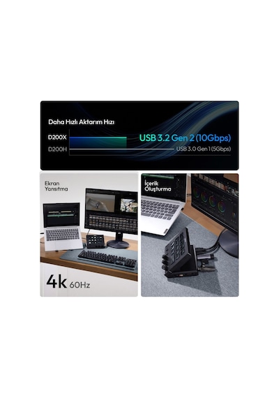 Ulanzi D200x All İn One Creative Deck Video Düzenleme Kontrol Paneli - A045