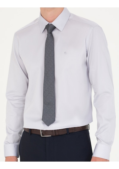 Pierre Cardin Erkek Gri Gömlek Basic 50277147-vr024
