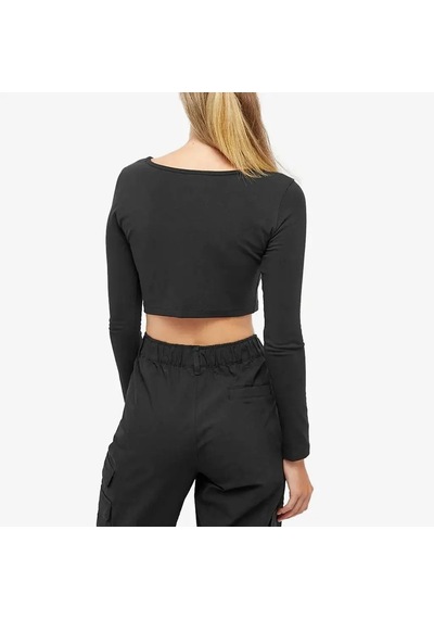 Nike Nıke Kadın Sweatshırt Dq4465-010 Siyah