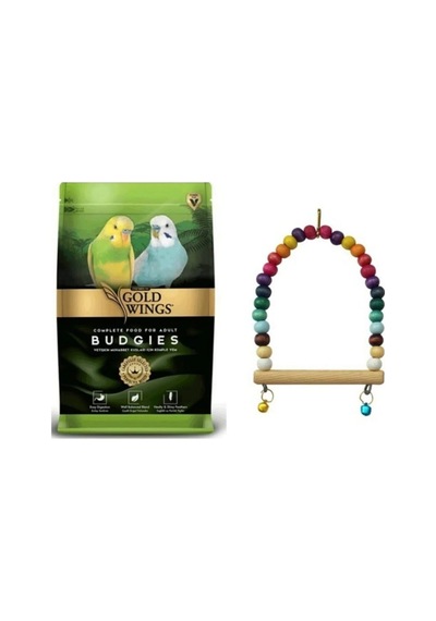 Gold Wings Premium Muhabbet Yem 1 Kg & Salıncak