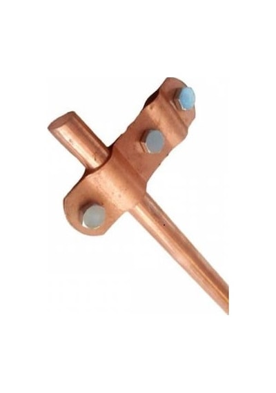 Bakir Topraklama Çubuğu 20 Mm 1 Mt N11.31057