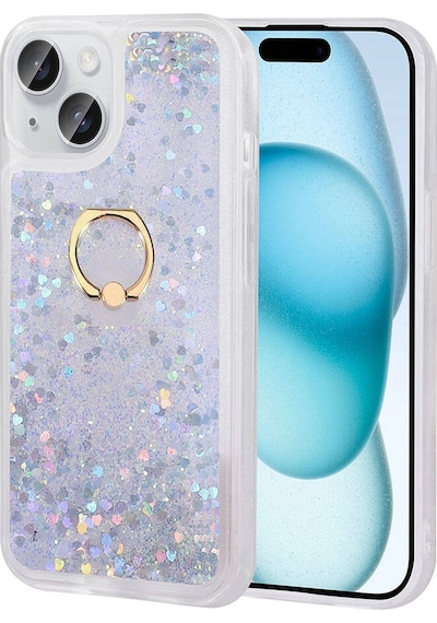 Apple iPhone Uyumlu 15 Kılıf Zore Milce Kapak Gümüş