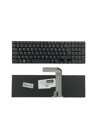 Dell İle Uyumlu P17f P17f001 Notebook Klavye Siyah Tr