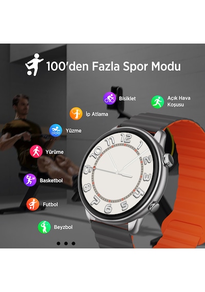 Bix SW02AI Amoled Akıllı Saat (Distribütör Garantili)