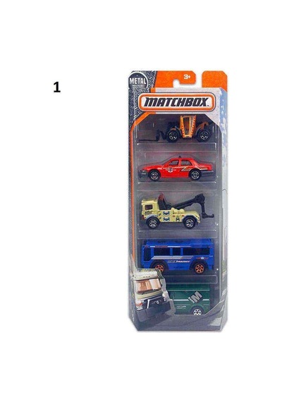 Mattel - Matchbox Beşli Araba Seti -  C1817