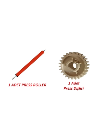Hp Press Roller P1102 Uyumlu Press Roller Ve Dişlisi