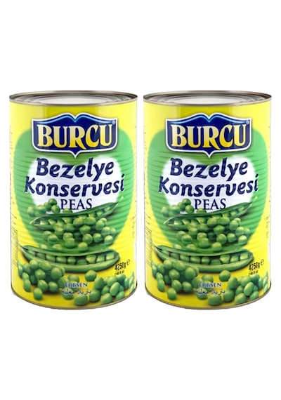 Burcu Bezelye Konservesi 4250 Gr X 2 Adet