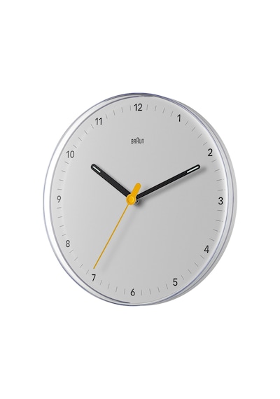 Braun Klasik Analog Duvar Saati Sessiz Kuvars Mekanizması, Iyi Ok Diğer