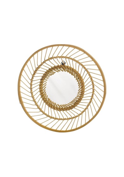 Pasabahce Naturel Bambu Ayna S 50x50 Cm - 1 Adet Cok Renkli