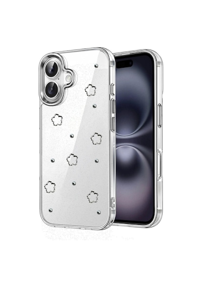 İphone 16 Fiyonk Desenli Kapak - Desen 2