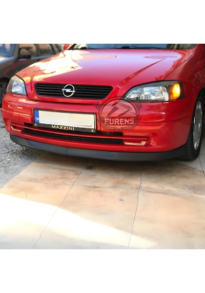 Opel Astra G 1998-2004 Uyumlu H Lip Esnek Ön Lip 2 Parça Karlık Ön Ek Tampon Altı Dill