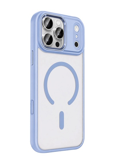 Joko Apple iPhone Uyumlu 18 Pro Terea Magsafe Kapak - Sierra Blue Çokrenkli