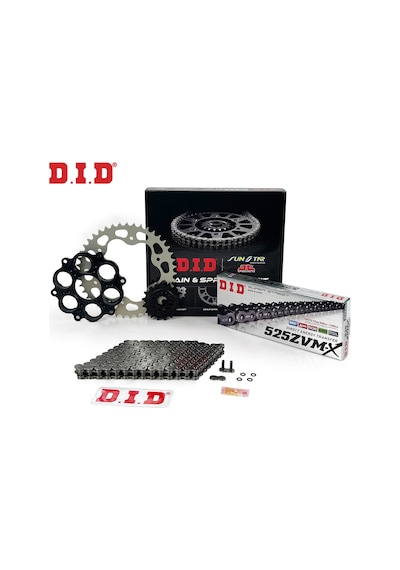 Zincir Dişli Seti Ducatı Evo 848 Cc 2011-2013 / Ducatı / Evo / 848cc / Zincir: Dıd-525zvm-x Çelik -98 / Ön-arka Dişli: Sunstar 15t-39t / 2011-2012-2013 Zincir Dişli Seti Ducatı Evo 848 Cc 2011-2013 / Ducatı / Evo / 848cc / Zincir: Dıd-525zvm-x Çelik -98 / Ön-arka Dişli: Sunstar 15t-39t / 2011-2012-2013