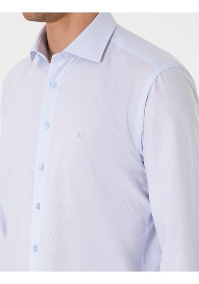 Pierre Cardin Erkek Açık Mavi Gömlek Desenli 50304594-vr003 Açik Mavi