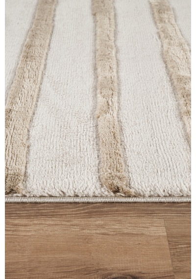Kaşmir Halı 7/24 Plushy Basra Beyaz 200x290 Cm