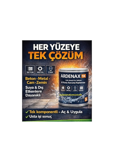Ardenax Su Yalıtım Boyası 5 Kg