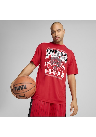 Puma Rival Rage Tee 4 Erkek Tişört KIrmızı